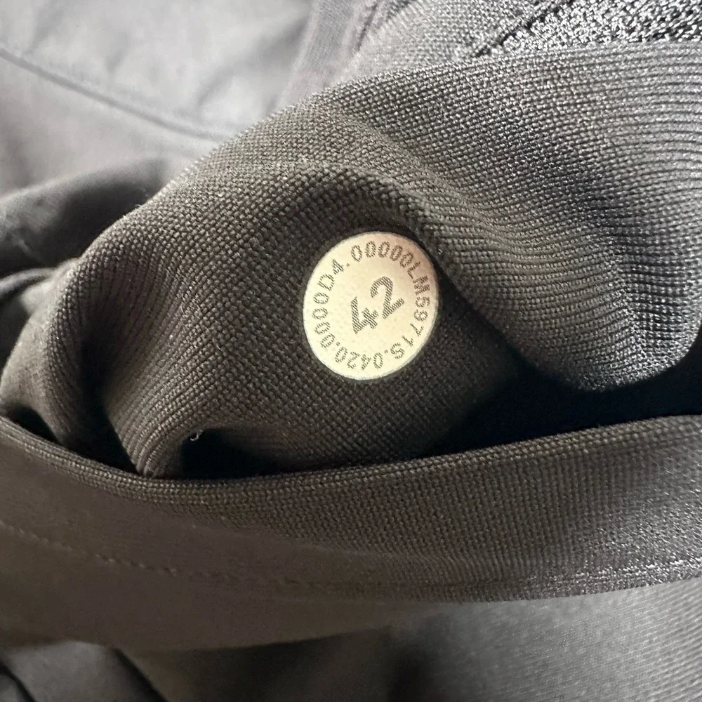 Lululemon Pants Mens 42x34 Black ABC Slim Warpstreme Business Chino City